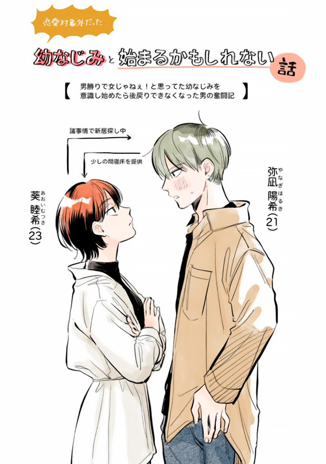 poster Renai Taishogai Datta Osanajimi to Hajimaru Kamoshirenai Hanashi